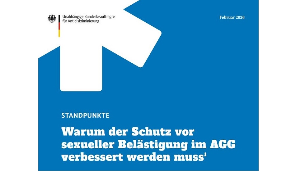 Cover Standpunkte Warum der Schutz vor sexueller Belästigung im AGG verbessert werden muss Cover Standpunkte Warum der Schutz vor sexueller Belästigung im AGG verbessert werden muss