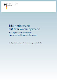 Cover der Expertise "Diskriminierung auf dem Wohnungsdmarkt" Cover der Expertise "Diskriminierung auf dem Wohnungsdmarkt"